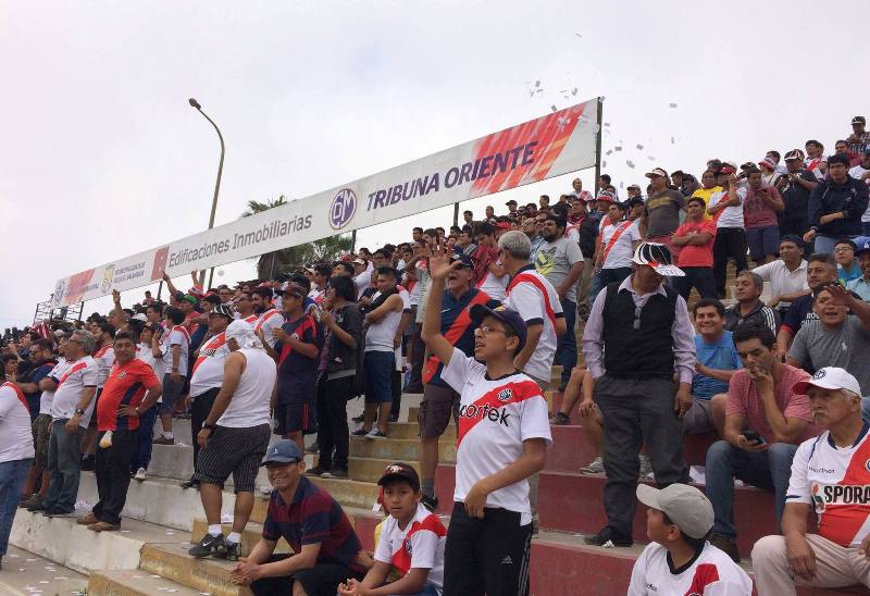 Muni Vs. Cristal: Soccer Match In Villa El Salvador