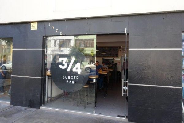 Tres Cuartos: the best burgers in Lima