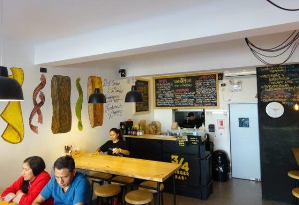 Tres Cuartos: the best burgers in Lima