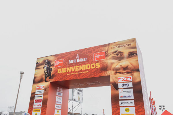 Entrance to Feria Dakar 2019 facing the Costa Verde