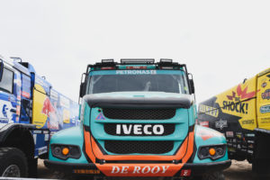 Rally trucks at Feria Dakar 2019