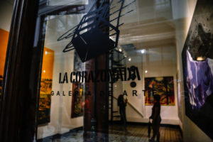 "La Corzaonada Galeria de Arte" - one of many excellent art galleries at Callao Monumental