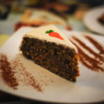 Carrot cake at Tostaduria Bisetti