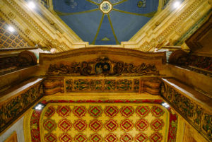 The beautiful interior at Iglesia del Inmaculado Corazon de Maria