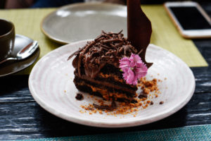The Chocolate Cake with pure Peruvian cacao